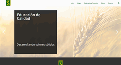 Desktop Screenshot of colegiosembrador.cl